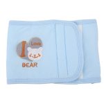 Haosie Baby Belly Button Band, Infant Belly Protector, Cotton Umbilical Hernia Belt for Toddler Boys Girls (22 X 6.3 In)(Light Blue) - Image 8